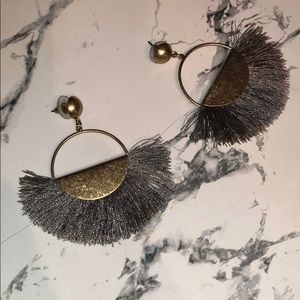 Fringe earrings